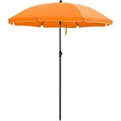ACAZA Stok Parasol - 160 Cm Diameter - Met Draagtas - Oranje
