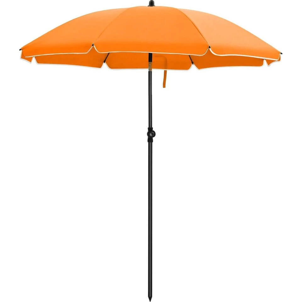 ACAZA Stok Parasol - 160 Cm Diameter - Met Draagtas - Oranje