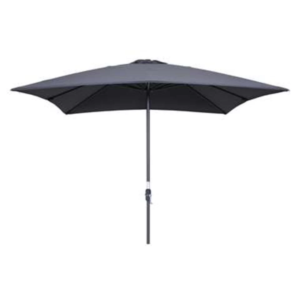 Garden Impressions Lotus Parasol 250x250 - Donker Grijs