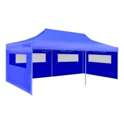 VidaXL Partytent Pop-up Inklapbaar 3x6 M Blauw