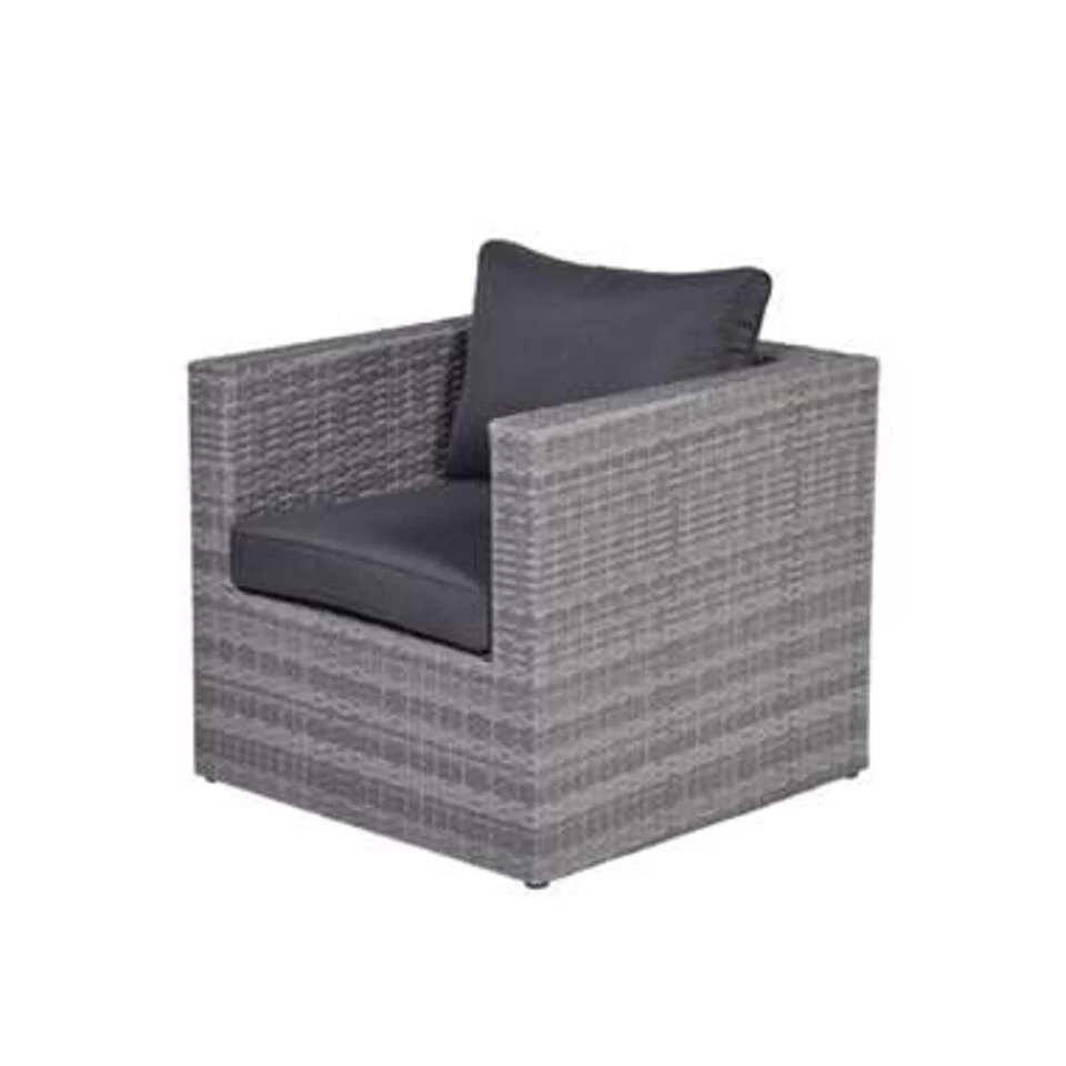 Garden Impressions Lyon Lounge Stoel Grijs - Afbeelding 2