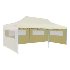 VidaXL Partytent Pop-up Inklapbaar 3x6 M Crème