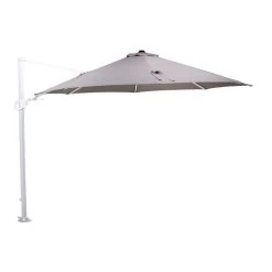 Garden Impressions Zweefparasol Hawaii Ø350 - Wit - Zand