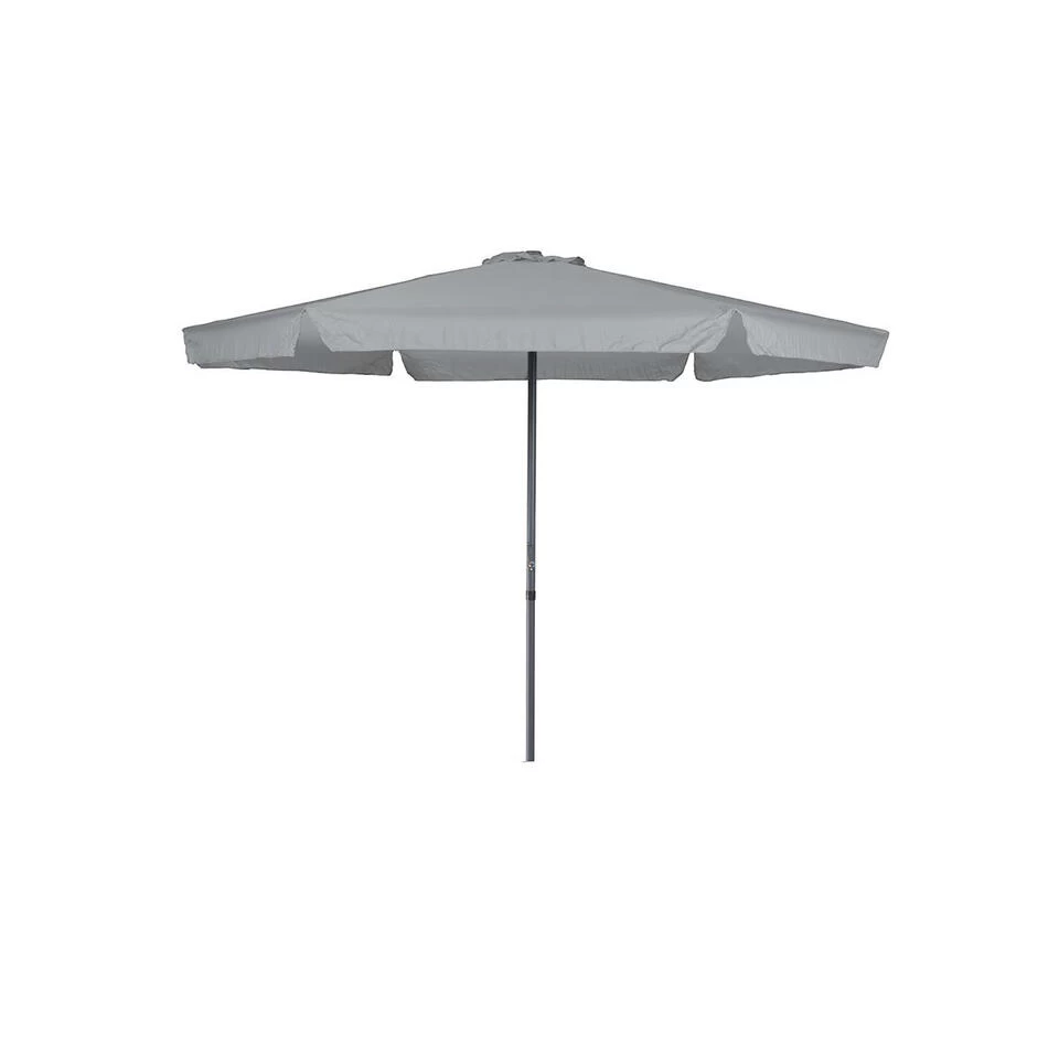 Garden Impressions Delta Parasol Ø300 - Licht Grijs - Afbeelding 2