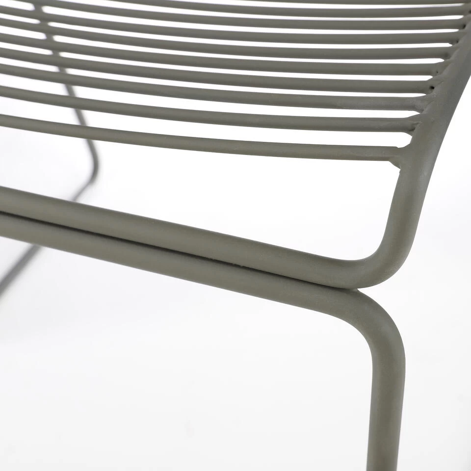 Mica Decorations Bueno Tuinstoel Grijs - Afbeelding 4