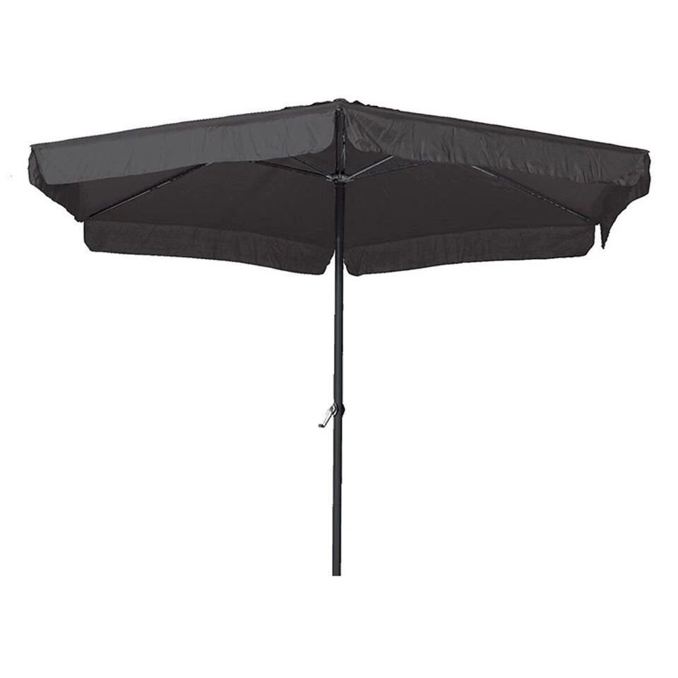 Garden Impressions Delta Parasol Ø300 - Donker Grijs - Afbeelding 2