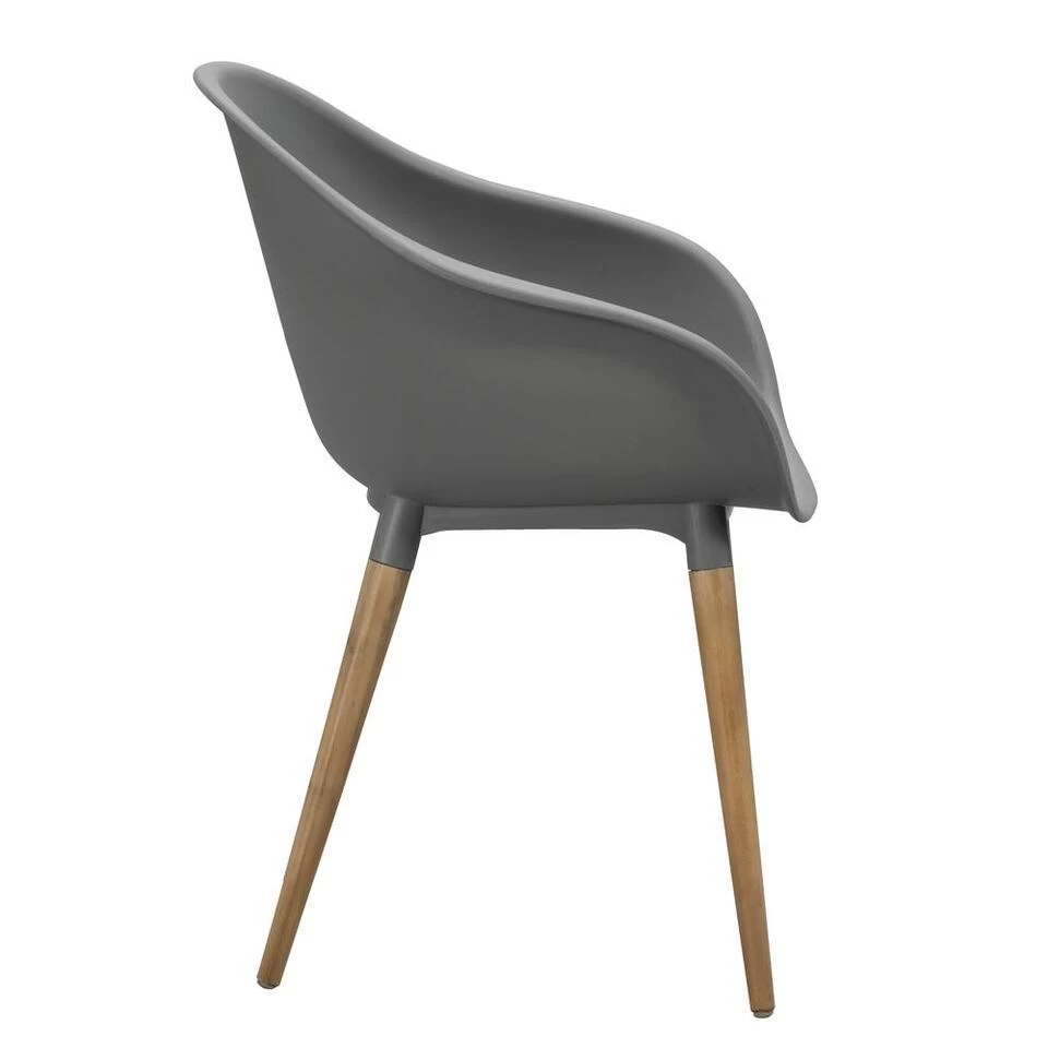 Le Sud Kuipstoel Bretagne - Antraciet - 81x59x55 Cm - Afbeelding 4