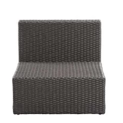 Le Sud Loungestoel Middenelement Dordogne - Antraciet - 84x72x66 Cm