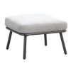 Hocker Almeria - Antraciet - 30x60x60 Cm