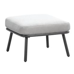 Hocker Almeria - Antraciet - 30x60x60 Cm