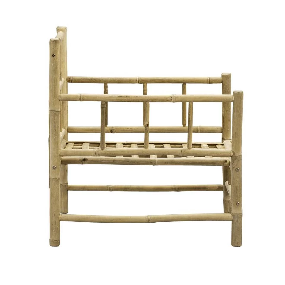Loungestoel Tarifa Bamboe - Naturel - 82x66x75 Cm - Afbeelding 4