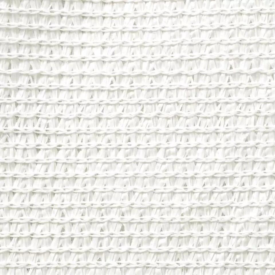 VidaXL Zonnescherm HDPE Vierkant 3,6x3,6 M Wit - Afbeelding 2