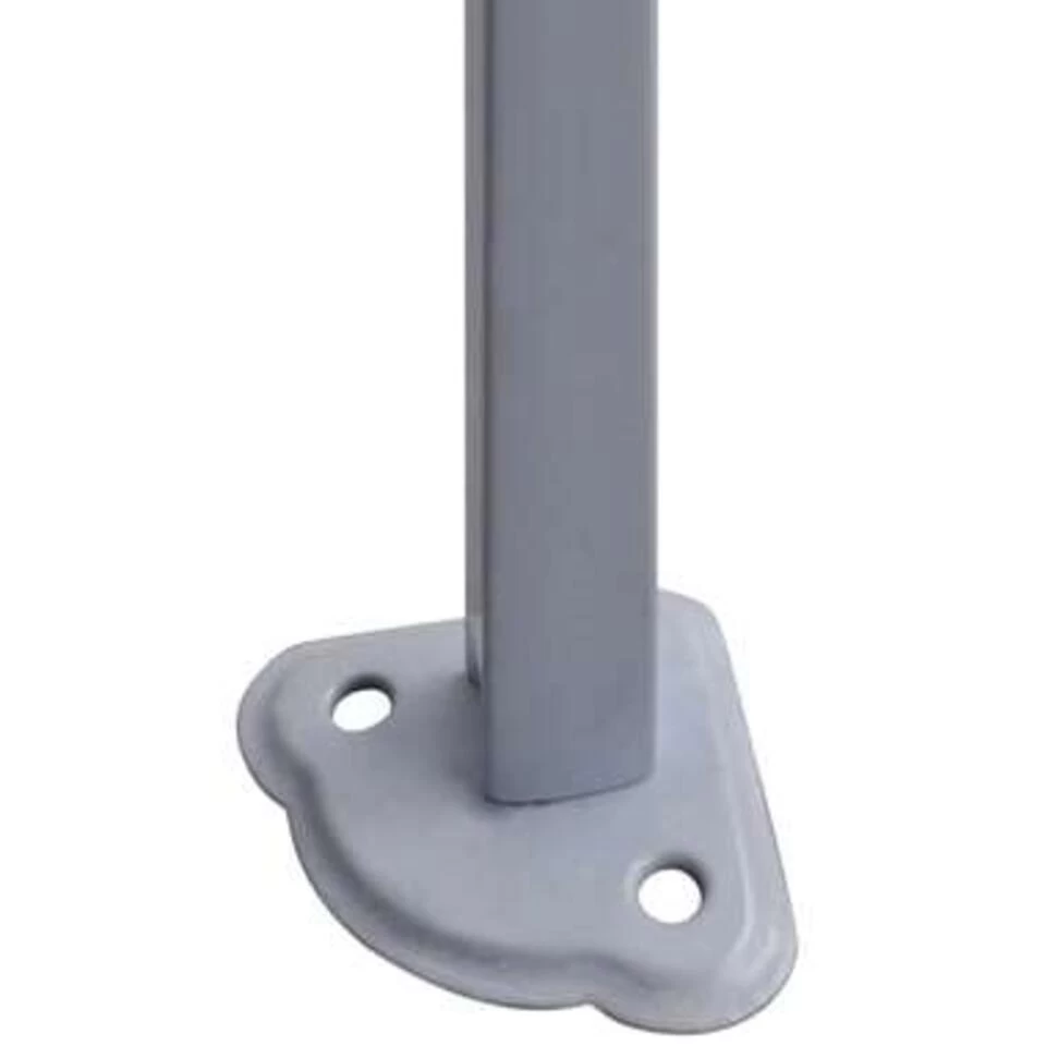 VidaXL Vouwtent Met 2 Wanden 3x3 M Blauw - Afbeelding 4