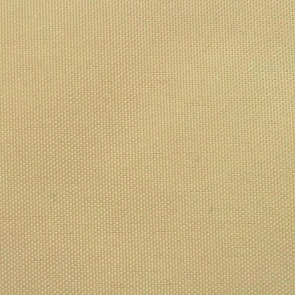 VidaXL Zonnescherm Driehoekig 5x5x5 M Oxford Stof Beige - Afbeelding 2