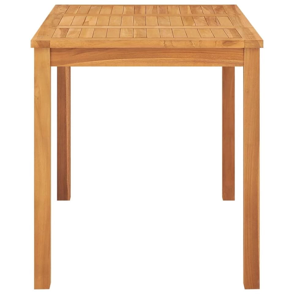 VidaXL Tuintafel 120x70x77 Cm Massief Teakhout - Afbeelding 3