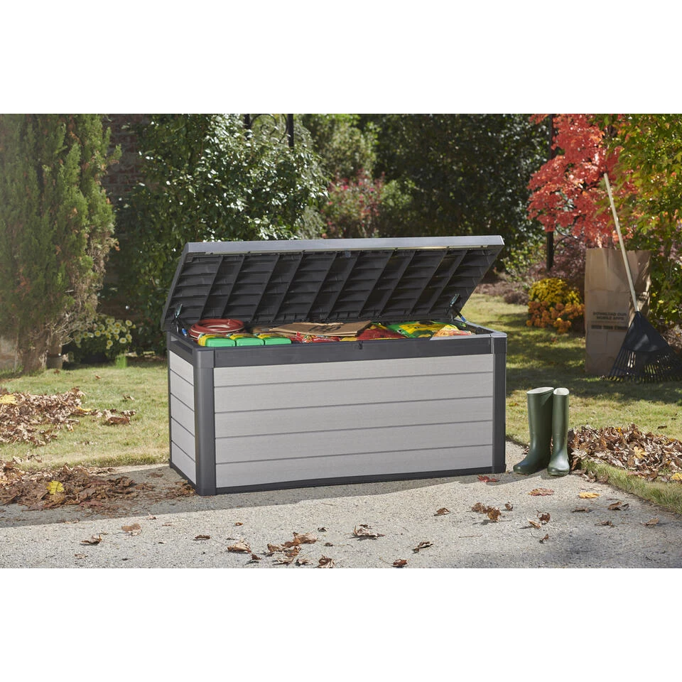 Keter Opbergbox Denali 570L - Grijs - 152x73x70 Cm - Afbeelding 2