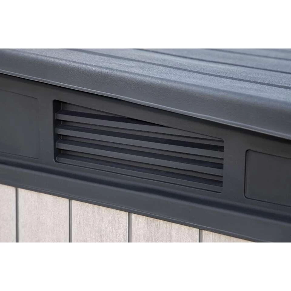 Keter Opbergbox Elite-Store - Grijs - 141x82x123,5 Cm - Afbeelding 2