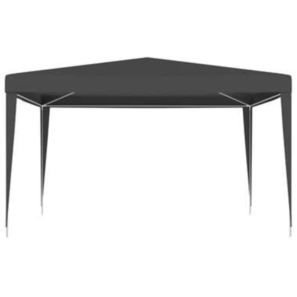 VidaXL Partytent Professioneel 90 G/m² 4x4 M Antraciet - Afbeelding 3