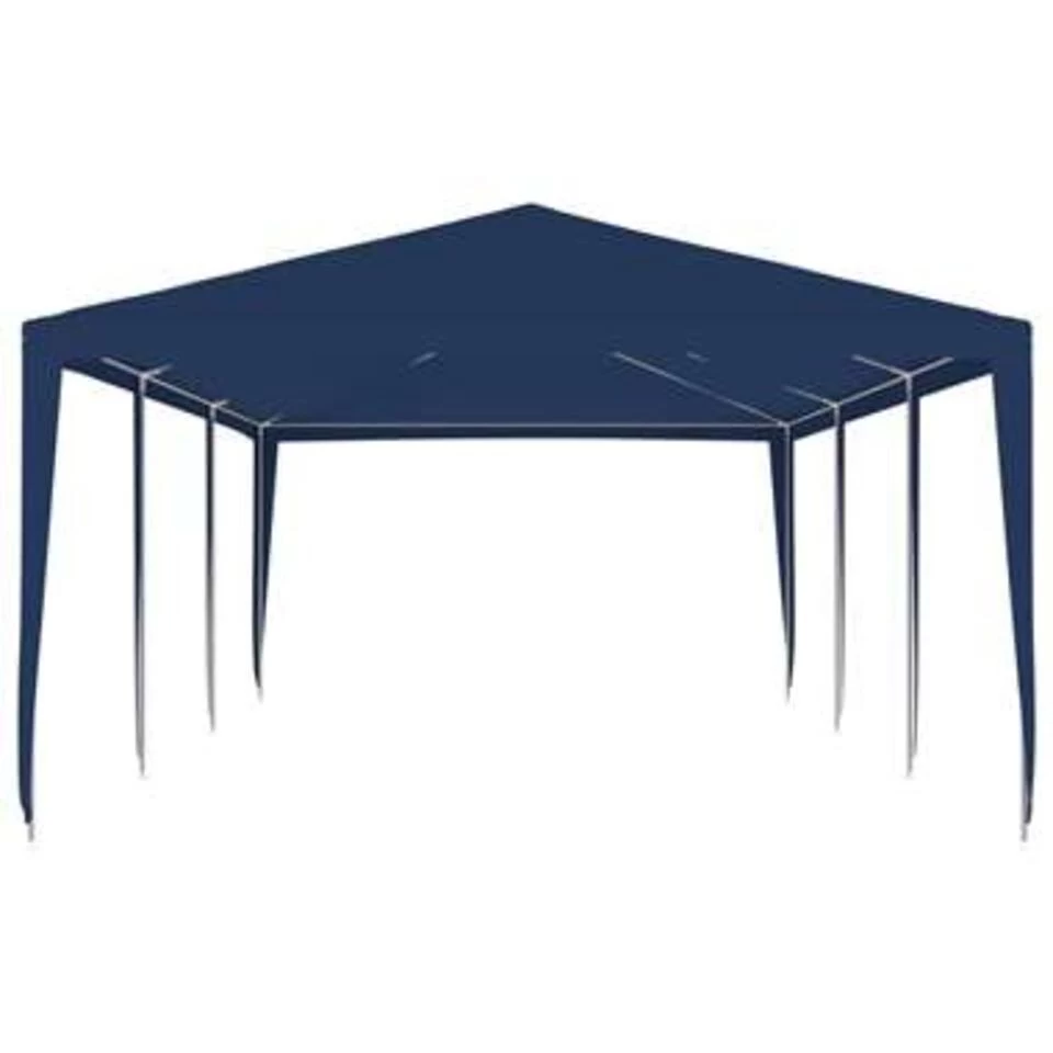 VidaXL Partytent 4x9 M Blauw - Afbeelding 3