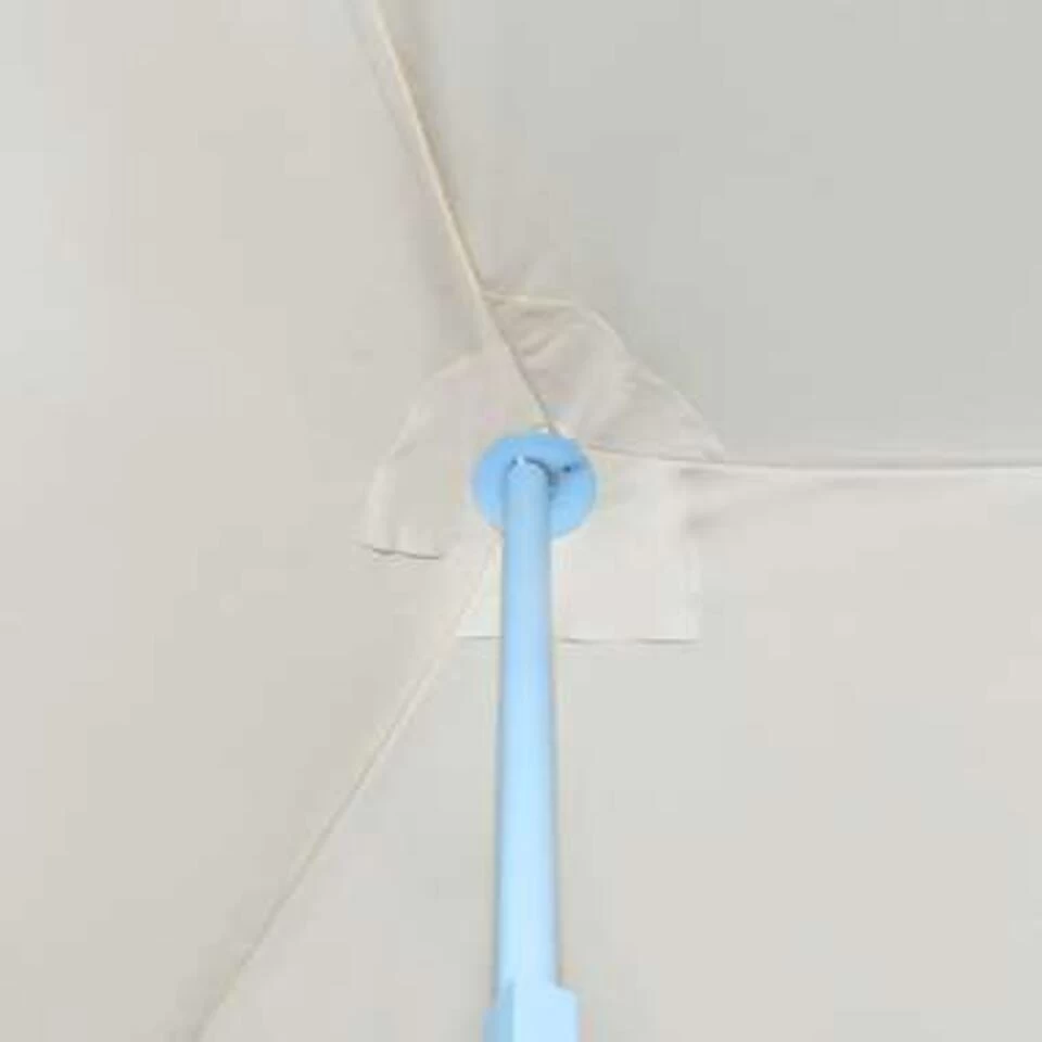 VidaXL Vouwtent Pop-up Met 5 Zijwanden 3x9 M Crème - Afbeelding 2