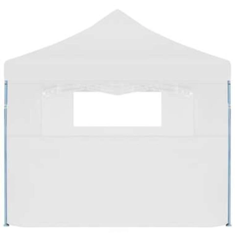 VidaXL Partytent Pop-up Met 5 Zijwanden 3x9 M Wit - Afbeelding 4