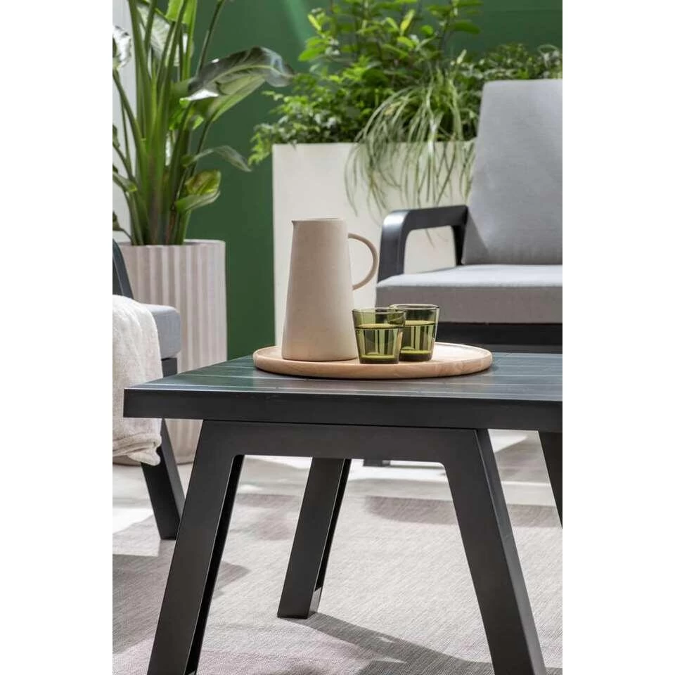 Hartman Loungetafel Eden - Antraciet - 43x60x60 Cm - Afbeelding 4